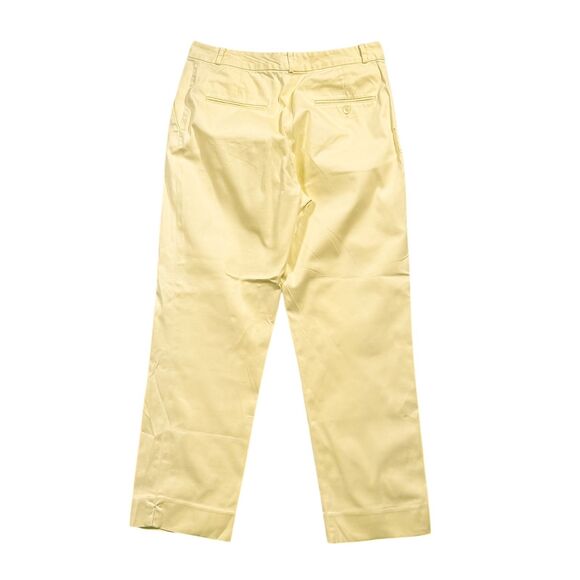 Ralph Lauren Golf Chino Pants Yellow Cotton Stretch Preppy Sporty Trousers 8 - Picture 2 of 9